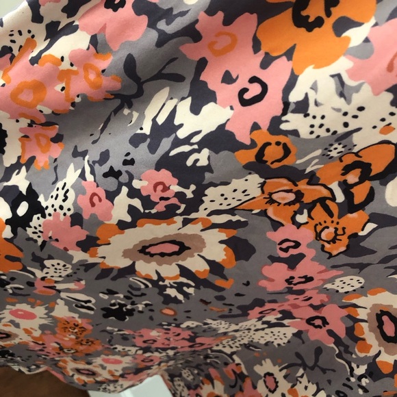 NWT STYLISH Noracora  Vibrant Floral V-Neck Short Sleeve Dress   SZ M - Picture 9 of 12